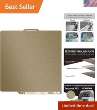 Bambu Lab PEI Build Plate 257x257mm Double Sided Textured Flexible Steel Sheet picture