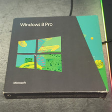 Microsoft Windows 8 Pro Retail DVD 32/64-bit English 1 PC SKU 3UR-00001 picture