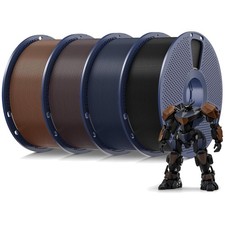 Efficient 3D Printer Filament Bundle - 4kg, 1kg per Spool picture