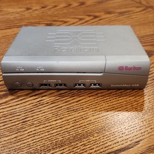 Raritan SwitchMan USB 2-Port KVM Switch SW2-USB Silver VGA Audio Hub V2.0 picture