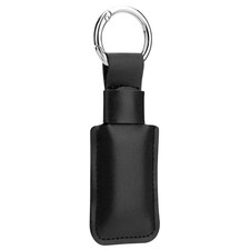 Microfiber Leather Small Sized USB Flash Drive Case, Anti Lost Mini USB Black picture