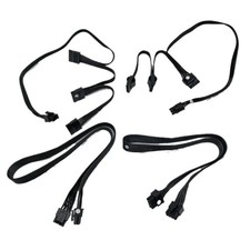 CPU GPU 8Pin 6Pin 3Port SATA IDE MolexPower Cable for Silver Stone DA1000R GOLD picture