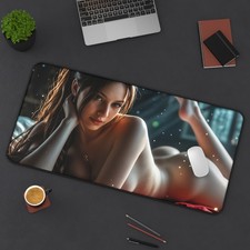 Resident Evil Mouse Pad, Claire Redfield Desk Mat, Gamer Gift picture