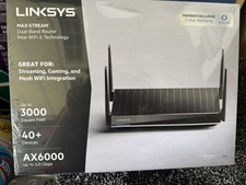 BRAND  NEW Linksys AX6000 Dual-Band Mesh Wi-Fi 6 Router - Black picture