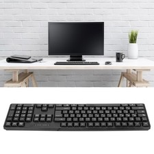 Bilingual USB Wired Arabic English Mechanical Keyboard Black For Computer XA BEA picture