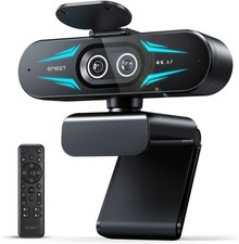 EMEET C60E Dual-Camera 4K Webcam for Streaming, Wide-Angle and Telephoto Came... picture