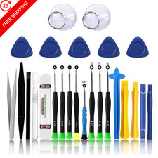 Willhom 25 in 1 Electronics Repair Tool Kit,Precision Screwdriver Set Black picture