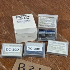 Vintage Carlisle DC 2000-XL Mini Data Cartridge Lot of 4 Used possible recorded picture