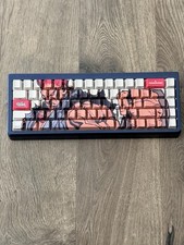 Higround x Street Fighter Akuma Summit 65 Keyboard - Blue Gi TESTED & WORKS RARE picture
