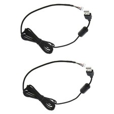2Pcs Mouse Mice USB Nylon Braided Cable Line Wire For Logitech G500 G500S Parts/ picture