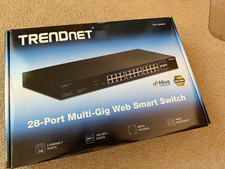 TRENDnet TEG-3284WS 28-Port 2.5G 10G Multi-Gig Web Smart Switch Hive Cloud picture
