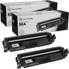 LD 2PK Compatible Replacement for HP 30A / CF230A Black Laser Toner Cartridge picture