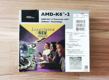 AMD K6-2 400MHz. Japanese boxed version. Tested and powers on normally. picture