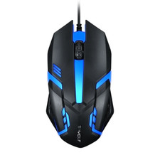 T-WOLF V1 Wired Gaming Mouse 3 Button 7 Colorful Backlight 1200 DPI Office Mouse picture