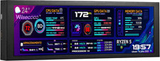 7.84 Inch Mini Monitor HD IPS 1280X400 Secondary Screen Stretched Bar LCD Displa picture