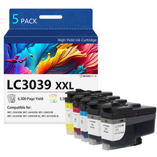 LC3039 LC3037 XXL Ink Cartridges Ultra High-Yield Replacement for Brother(5Pack) picture