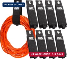 8 Pack Heavy Duty Large 13-inch Extension Cord Storage Extendable Cable Ties Str picture