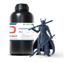 2 bottles Siraya Tech Fast ABS-Like 3D Printer Resin 405nm UV-Curing Navy Grey picture