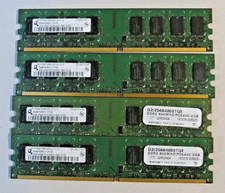 8GB Kit 4x2GB DDR2 800MHz PC2-6400 Desktop RAM Qimonda HYS64T256020EU-2.5-C2 picture