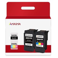 Ankink Compatible Ink Cartridge Replacement for Canon 243 244 243XL 244XL PG-... picture