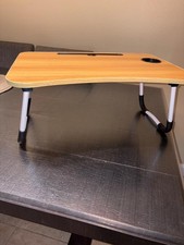 Multi-use Laptop/Phone Stand/ Lap Desk With Cup Holder picture