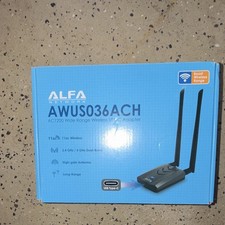ALFA Network AWUS036ACH AC1200 Dual-Band USB-C WiFi Adapter 867 Mbps picture