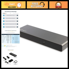 Thunderbolt 3 Docking Station, Dual 4K 60Hz DP HDMI VGA, 85W Power, GbE, TAA Com picture