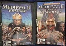 PC/Computer Game: Medieval II 2 Total War Gold + Kingdoms w/Serial# picture