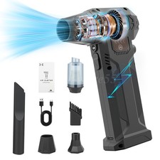 280000RPM Electric Air Duster Cordless Mini Jet Dry Blower Portable Turbo Fan US picture