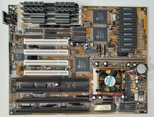 Gigabyte GA-586AM Socket 5 ISA Retro Motherboard + Intel Pentium 100MHz + 32MB RAM picture