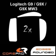Corepad Skatez Logitech G9 G9X MW3 Replacement Mouse Feet Teflon Hyperglides picture