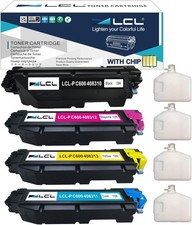 Toner Cartridge for Ricoh C600 Printer High Yield 4-Pack Replacement 408310-313 picture