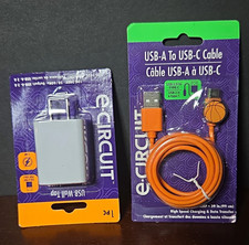 eCircuit USB-A to USB-C Cable USB 2.0 Orange Basketball Design 39in picture