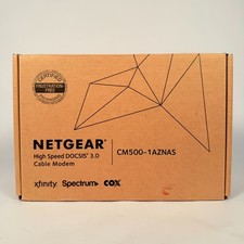 NETGEAR CM500-1AZNAS 16x4 DOCSIS 3.0 680 Mbps High Speed Cable Modem - Black picture