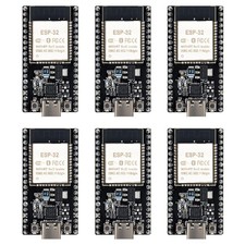 6-Pack ESP32-DevKitC-32 Development Board, Type-C, 38-Pin picture