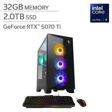 MSI Aegis R2 AI Ultra 9 285 RTX 5070 Ti 32GB 2TB SSD Gaming Desktop AI 1450US picture