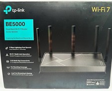TP-Link Archer BE5000 Wi-Fi 7 Router - Open Box NO Power Cable NO Manual picture