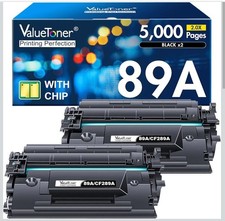89A Toner Cartridge Generic Black 2 Pack  picture