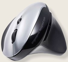 SANWA 2.4G Wireless Ergonomic Mouse, Rechargeable Vertical Mice, Silent Noisele picture