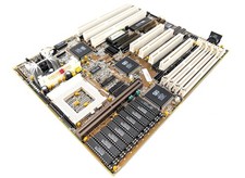 Untested Abit AB-PH5 Mainboard Socket 7 Vintage PCI ISA Motherboard picture
