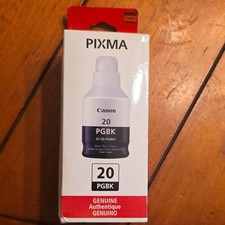 Canon PIXMA GI-20 PGBK Genuine Black Ink Refill Bottle 170 mL Inkjet picture