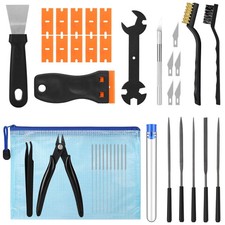 38PCS 3D Printer Tools, 3D Printer Tool Kit with Nozzle Cleaner, Scraper, Files, picture