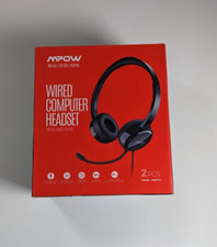 MPOW (PA071A) Wired Computer Headset- 2 pack picture