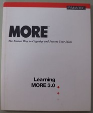 Symantec MORE for Macintosh - Learning MORE 3.0 - User Guide picture