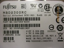 FUJITSU - MBD2300RC - 300GB 10000RPM 2.5
