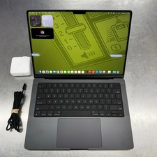 Apple MacBook Pro 14 in 2024 Space Black/Apple M4 4.4 GHz, ''Rеаd dеѕсriрtiоn'' picture