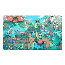 Bulbasaur Board Game Pokemon Table Playmat TCG CCG Mat Gaming Pad Mousepad picture