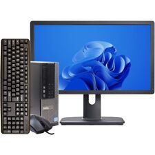 Dell i5 Desktop Computer 16GB RAM 1TB HDD 22in LCD Windows 10 Pro PC Wi-Fi picture
