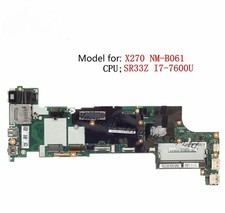 For Lenovo ThinkPad X270 Laptop Motherboard NM-B061 CPU i7 7600U 01HY506 01HY508 picture