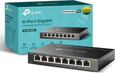 TP-Link TL-SG108E 8-Port Gigabit Switch | Easy Smart Management & VLAN Support picture